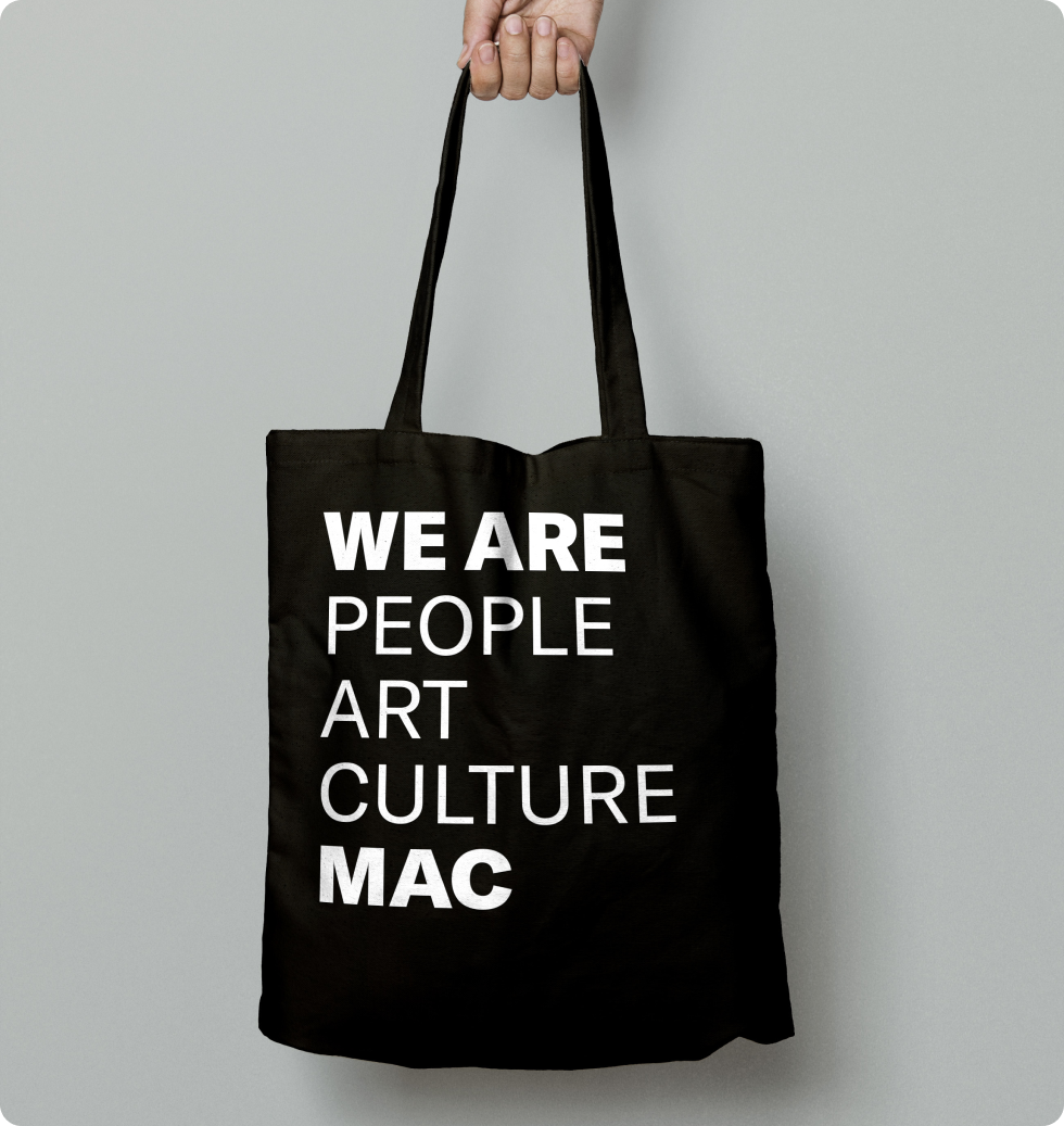 TOTE BAG MAC "Somos Gente, Arte, Cultura"